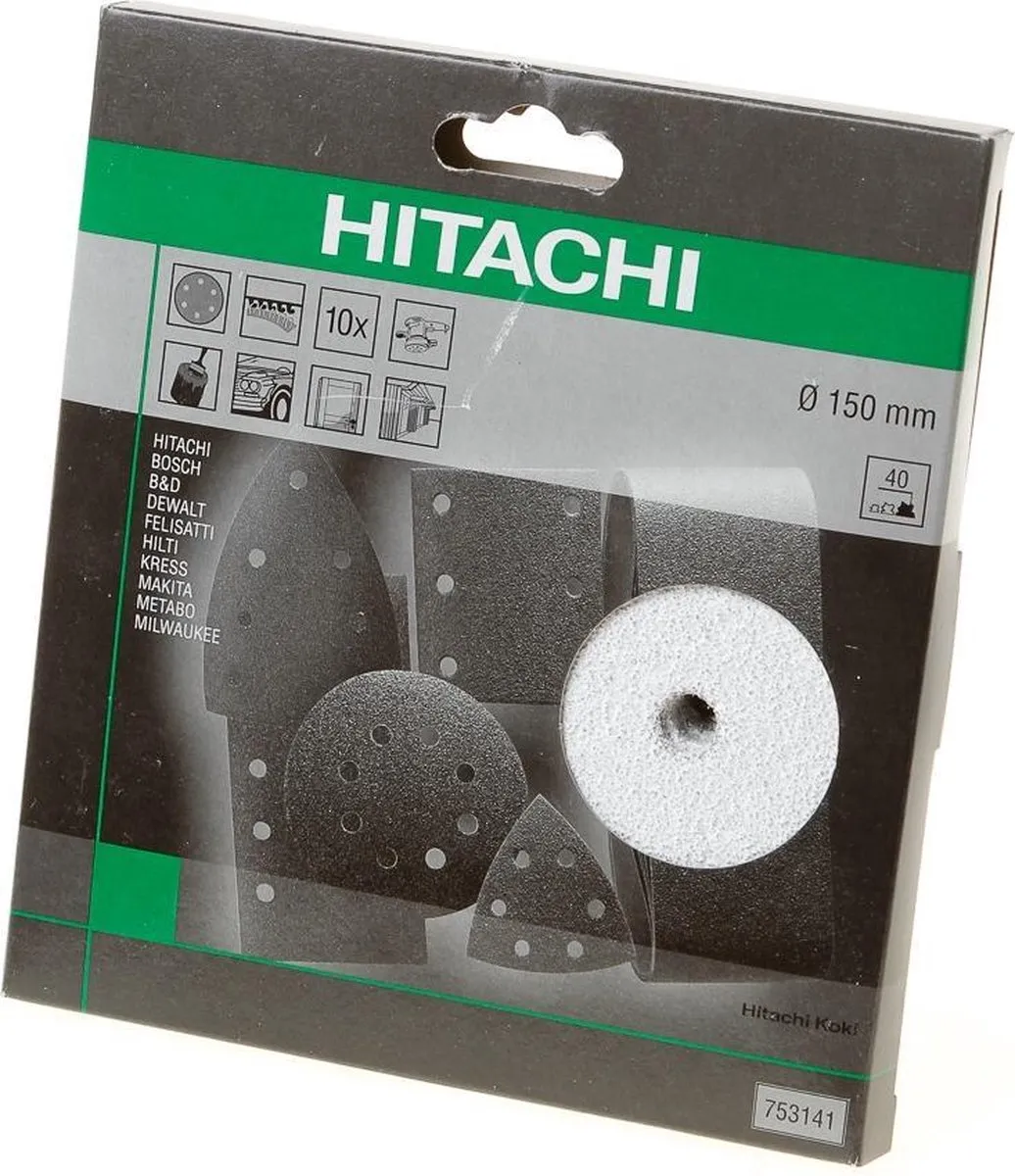 Hikoki Schuurschijf Ø150mm K40 Velcro