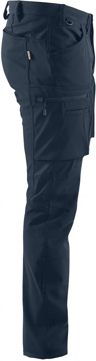 Blåkläder Softshell Werkbroek 1477-2513 - D100 - Donker marineblauw