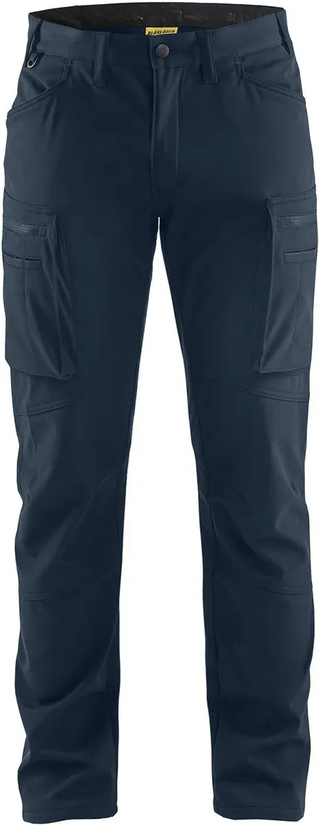 Blåkläder Softshell Werkbroek 1477-2513 - D100 - Donker marineblauw