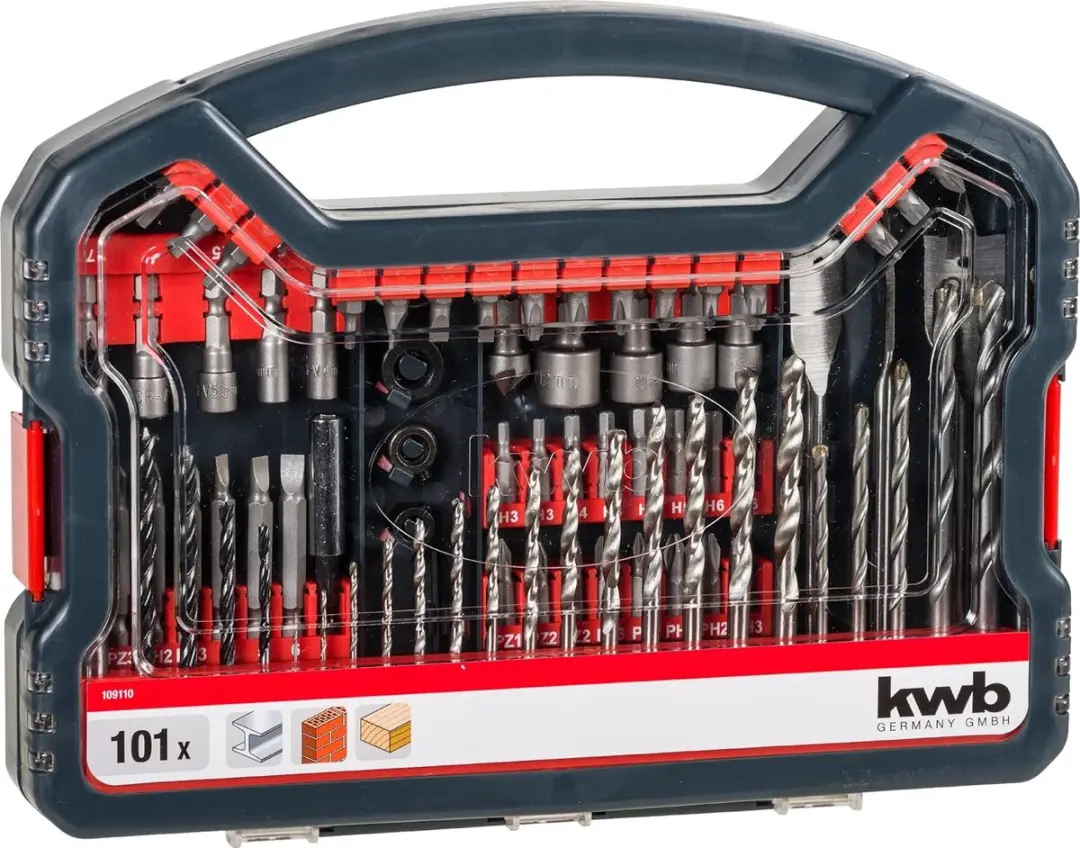 KWB PowerBox 101 Boor- en Bitset - 101 Stuks - afbeelding 6 van 6