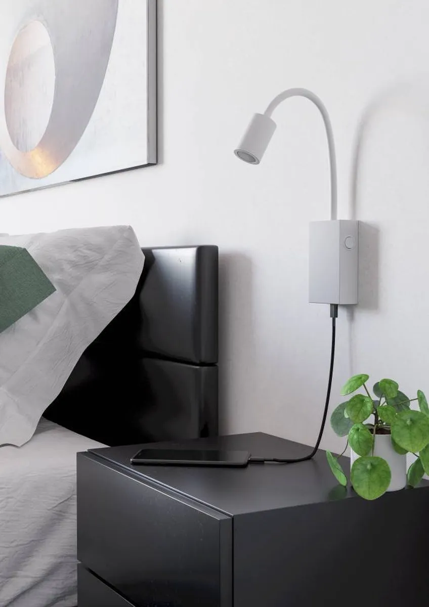 Eglo Tazzoli LED Wandlamp 450lm - Wit