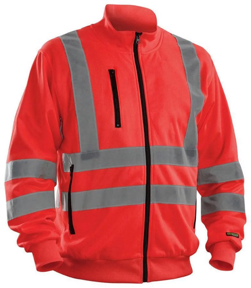 Blåkläder High Vis Sweatshirt 3358-1974 - XL - High Vis Rood