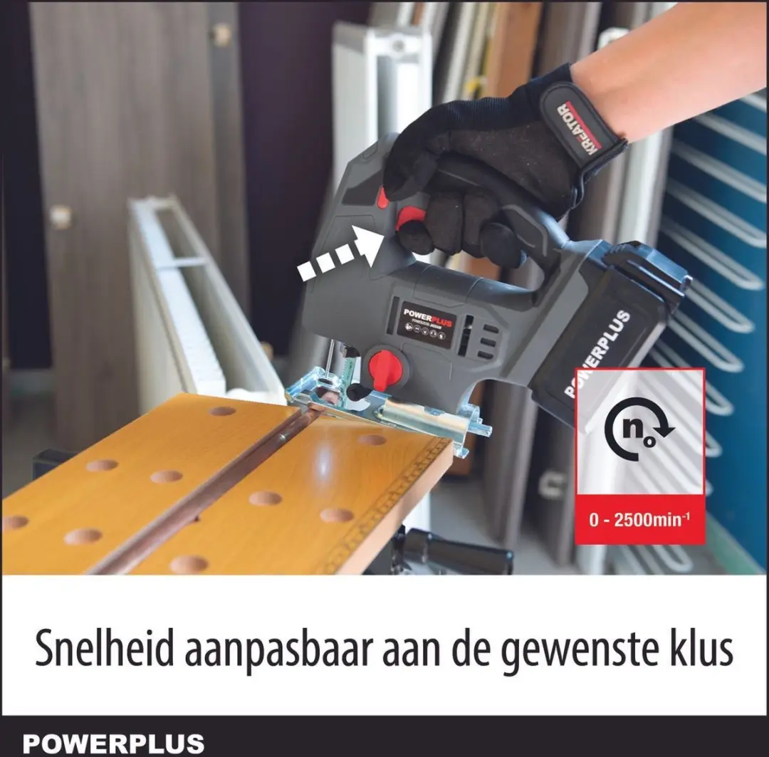 Powerplus POWEB2530 Decoupeerzaag 2500min-1 - afbeelding 6 van 6