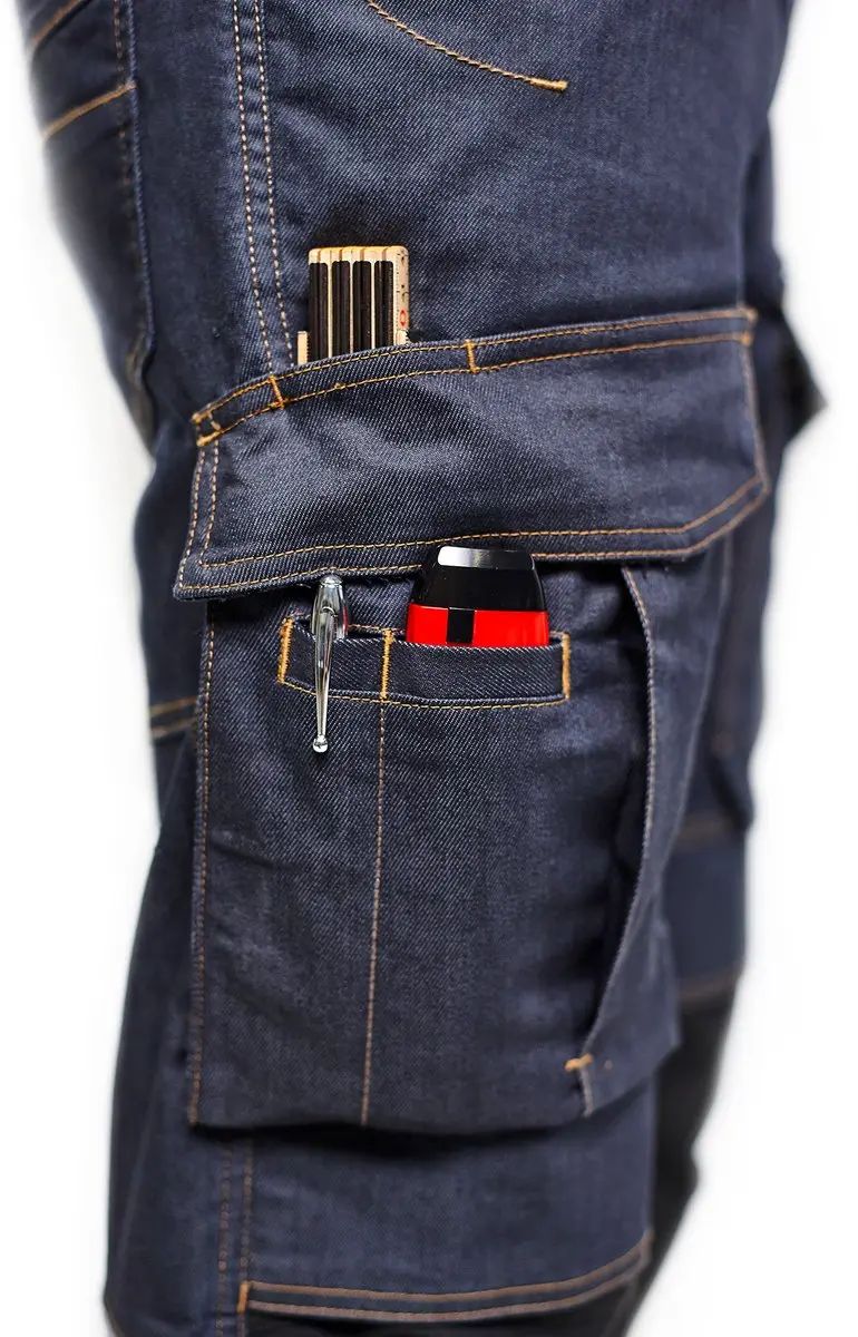 Blåkläder Service Werkbroek 1497-1141 D104 - Marineblauw/Zwart