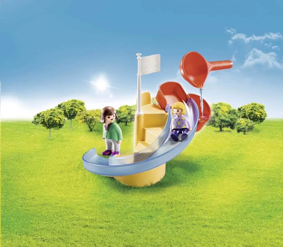 Playmobil 1.2.3 Aqua Waterglijbaan 70270 - Multicolor - afbeelding 6 van 6