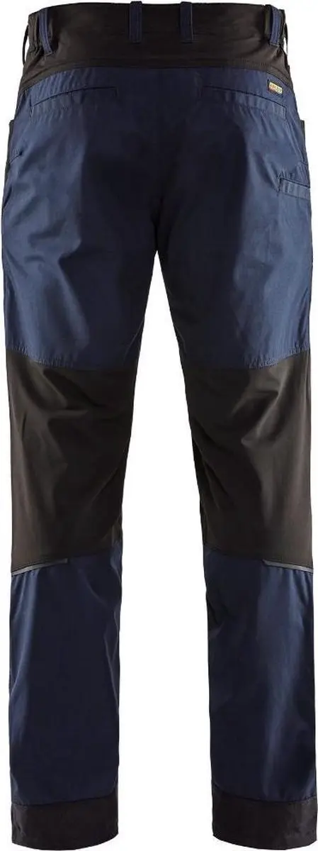 Blåkläder Service Werkbroek 1456-1845 D124 - Donker marineblauw/Zwart - afbeelding 6 van 6