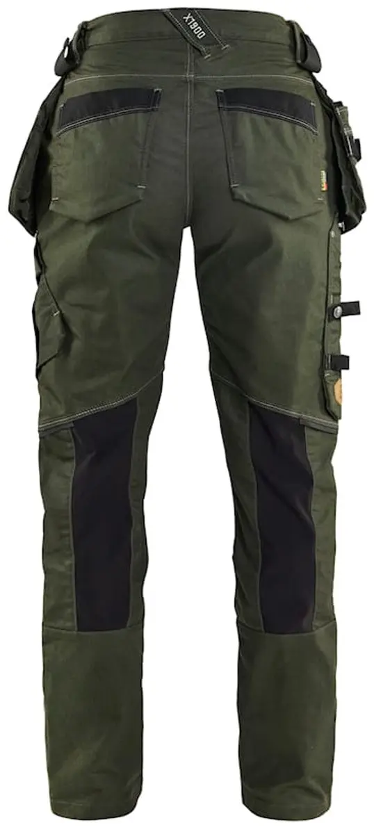 Blåkläder 7990 Dames Werkbroek - Herfstgroen/Zwart - Maat 50