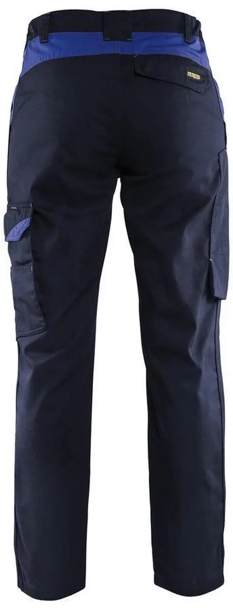 Blåkläder Dames Werkbroek Industrie 7104-1800 - D22 - Marineblauw/Korenblauw