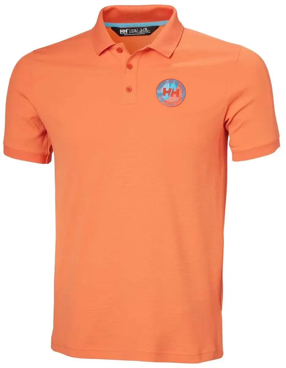Helly Hansen Hp Race 2.0 Poloshirt - L - Oranje