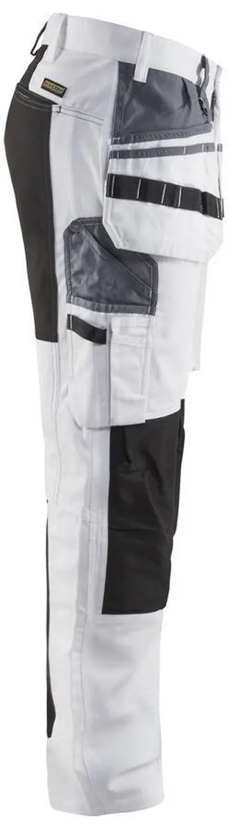 Blåkläder Schilders Werkbroek 1910-1000 Wit/Zwart