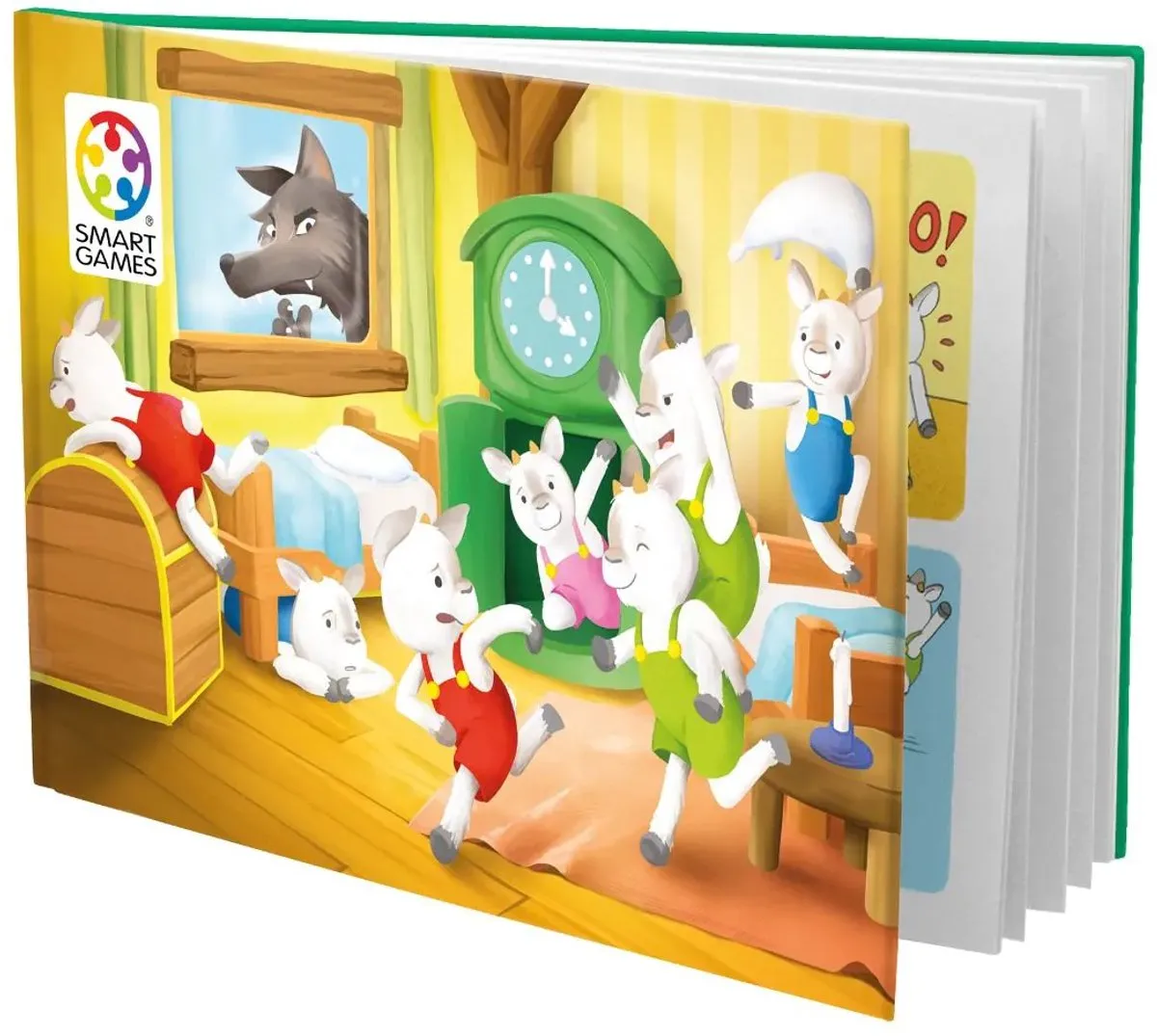 SmartGames De Wolf en de 7 Geitjes SG 027 NL - 48 Opdrachten
