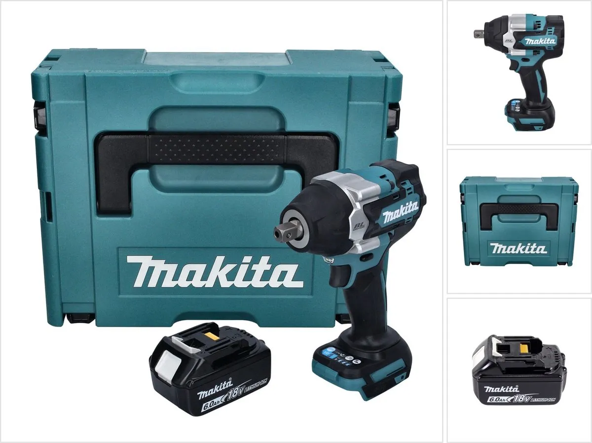 Makita DTW 701 G1J Slagmoersleutel 18V 700Nm