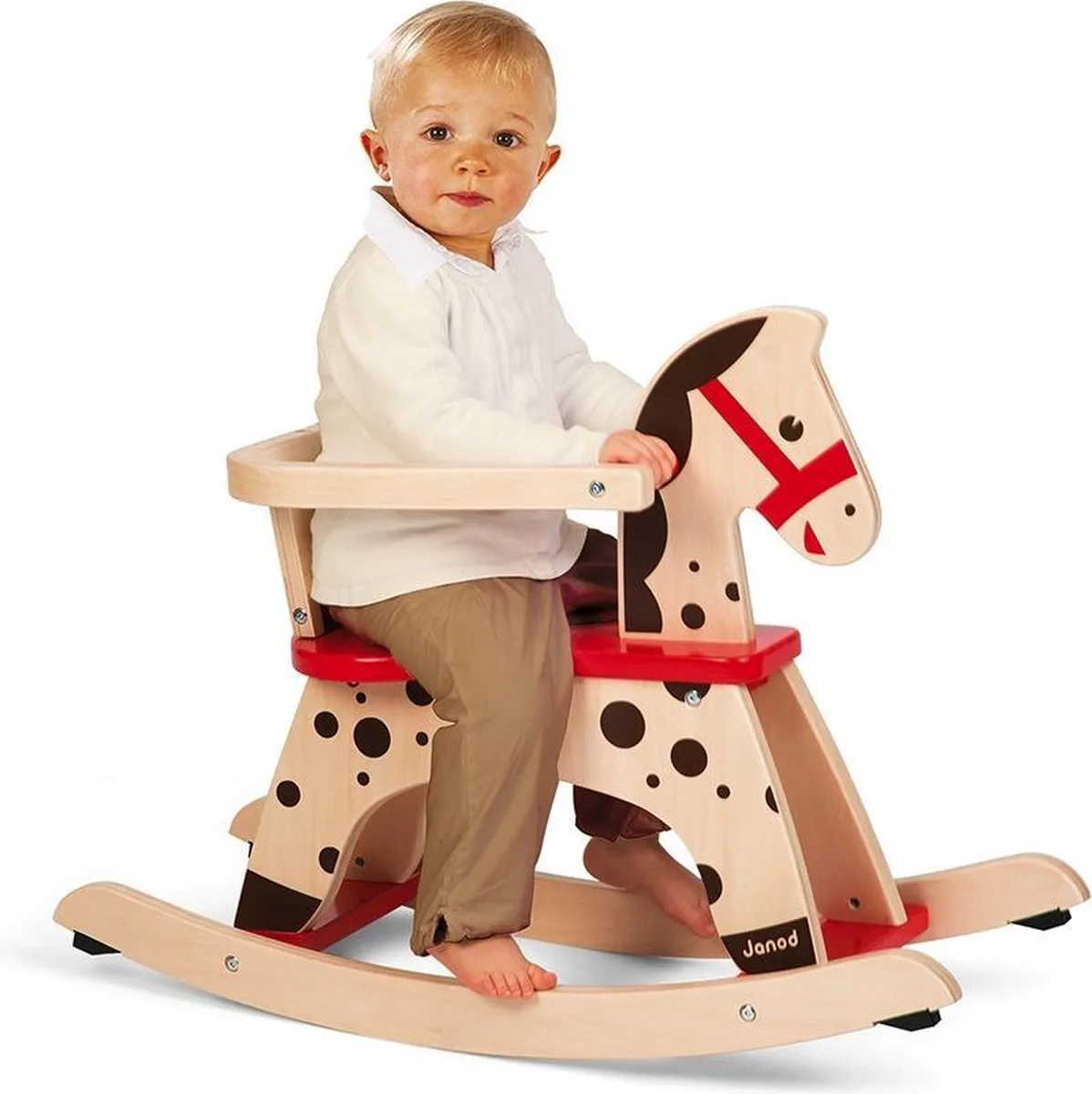 Janod Hobbelpaard Caramel J05894 - 30 cm