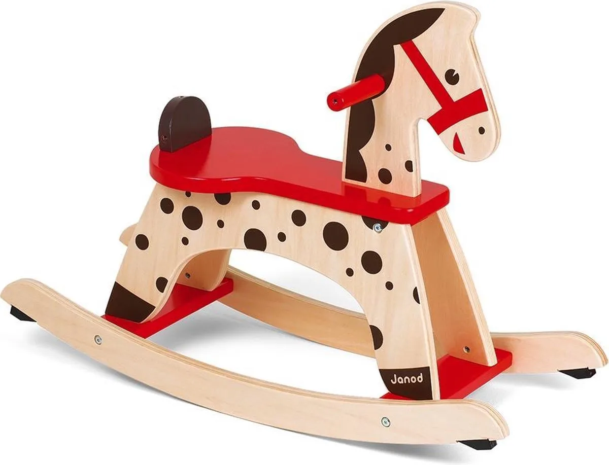 Janod Hobbelpaard Caramel J05894 - 30 cm