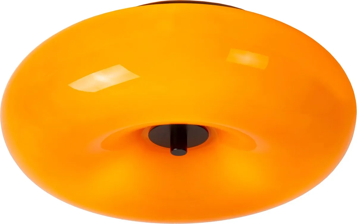 Lucide SENTINO Plafonnière Ø30cm - 3xG9 - Oranje