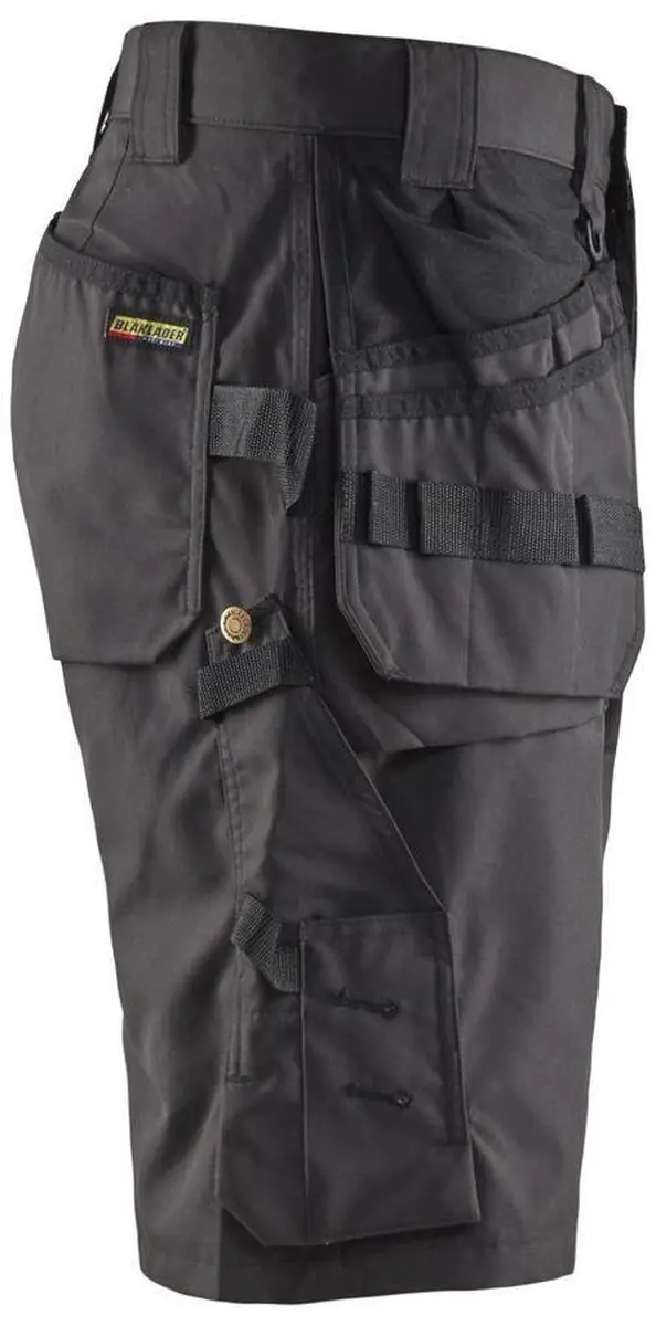 Blåkläder Short 1526-1845 C52 - Donkergrijs/Zwart