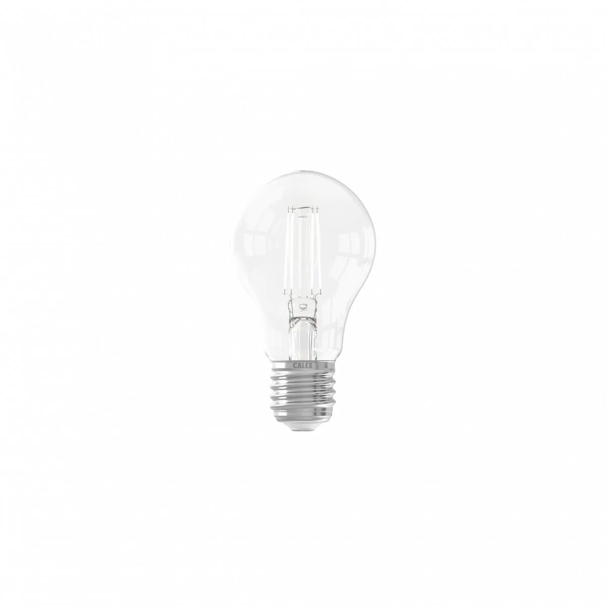 Calex E27 Standaardlamp Glas - Transparant - 6x10x6cm
