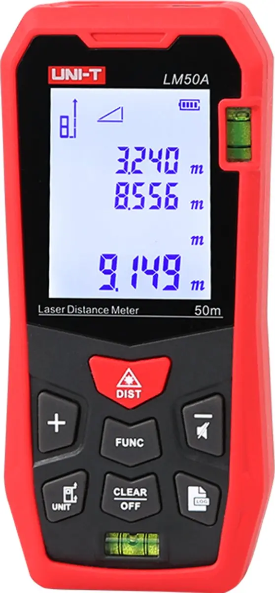 UNI-T LM50A Laser Afstandsmeter 50m