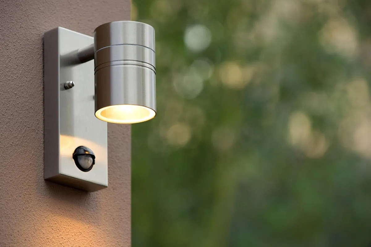 Lucide ARNE-LED Wandspot GU10 5W - Mat chroom