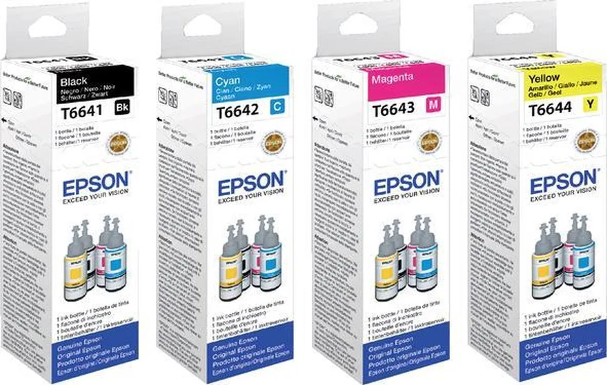 Epson T6642 Cyan Inktfles 70ml - o.a. ET-14000/ET-16500
