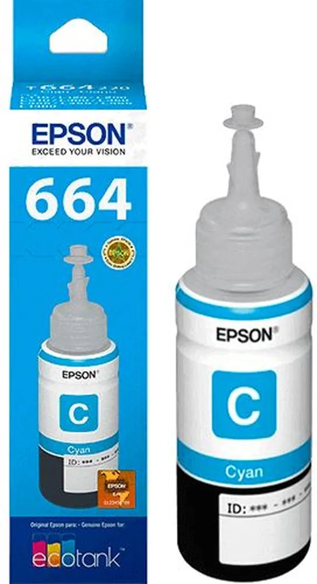 Epson T6642 Cyan Inktfles 70ml - o.a. ET-14000/ET-16500