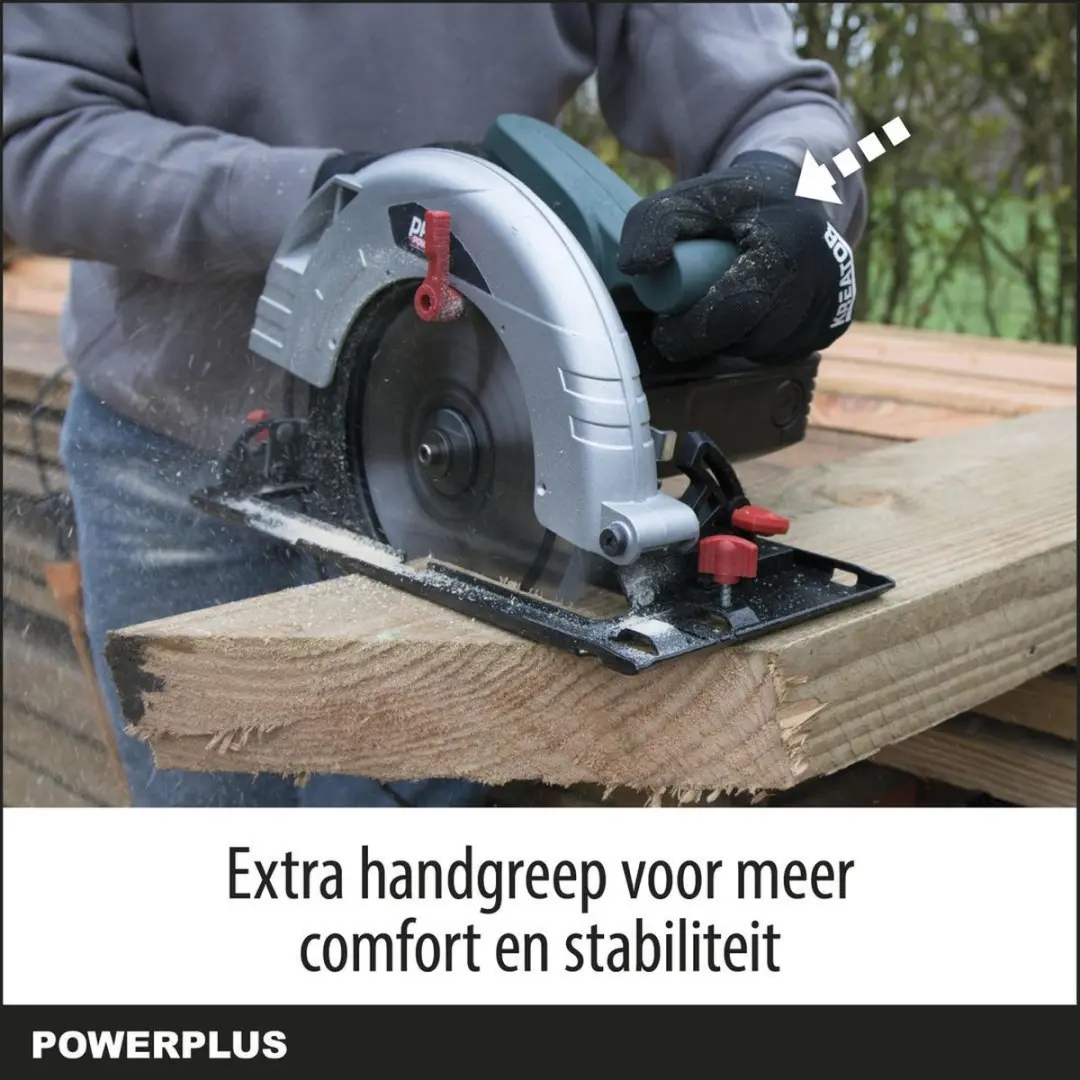 Powerplus POWP4020 Elektrische Cirkelzaag 2000W - Ø235mm