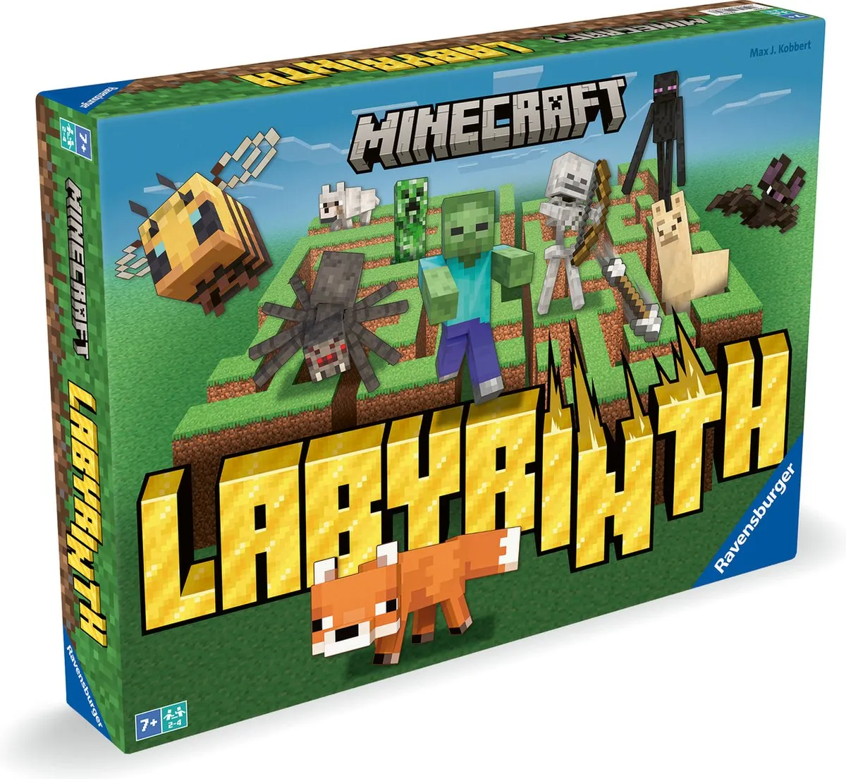 Ravensburger Labyrinth Minecraft Bordspel 24684 - 2-4 Spelers