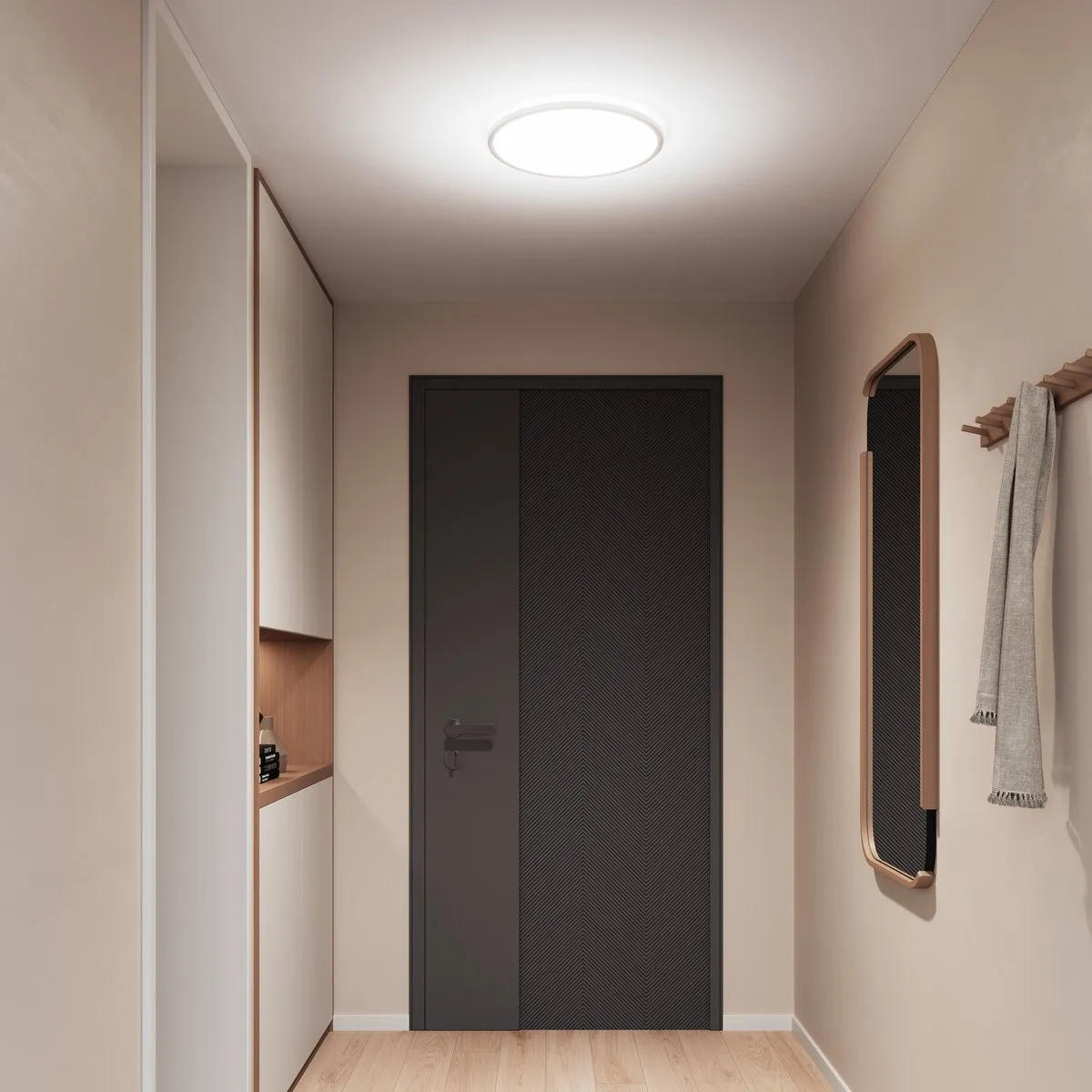 Calex Halo Slimme Plafonnière 40cm RGBW - Wit - afbeelding 6 van 6