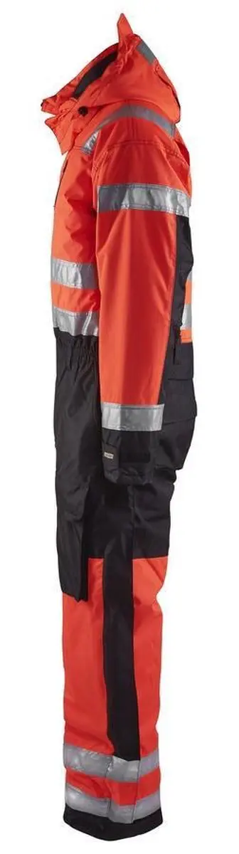 Blåkläder Winteroverall High Vis 6763-1977 - 46 - High Vis Rood/Zwart