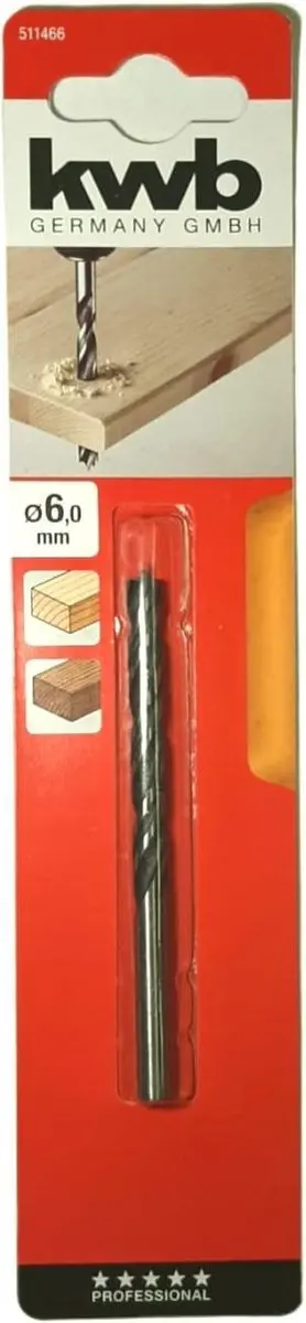 KWB Houtspiraalboor 6mm