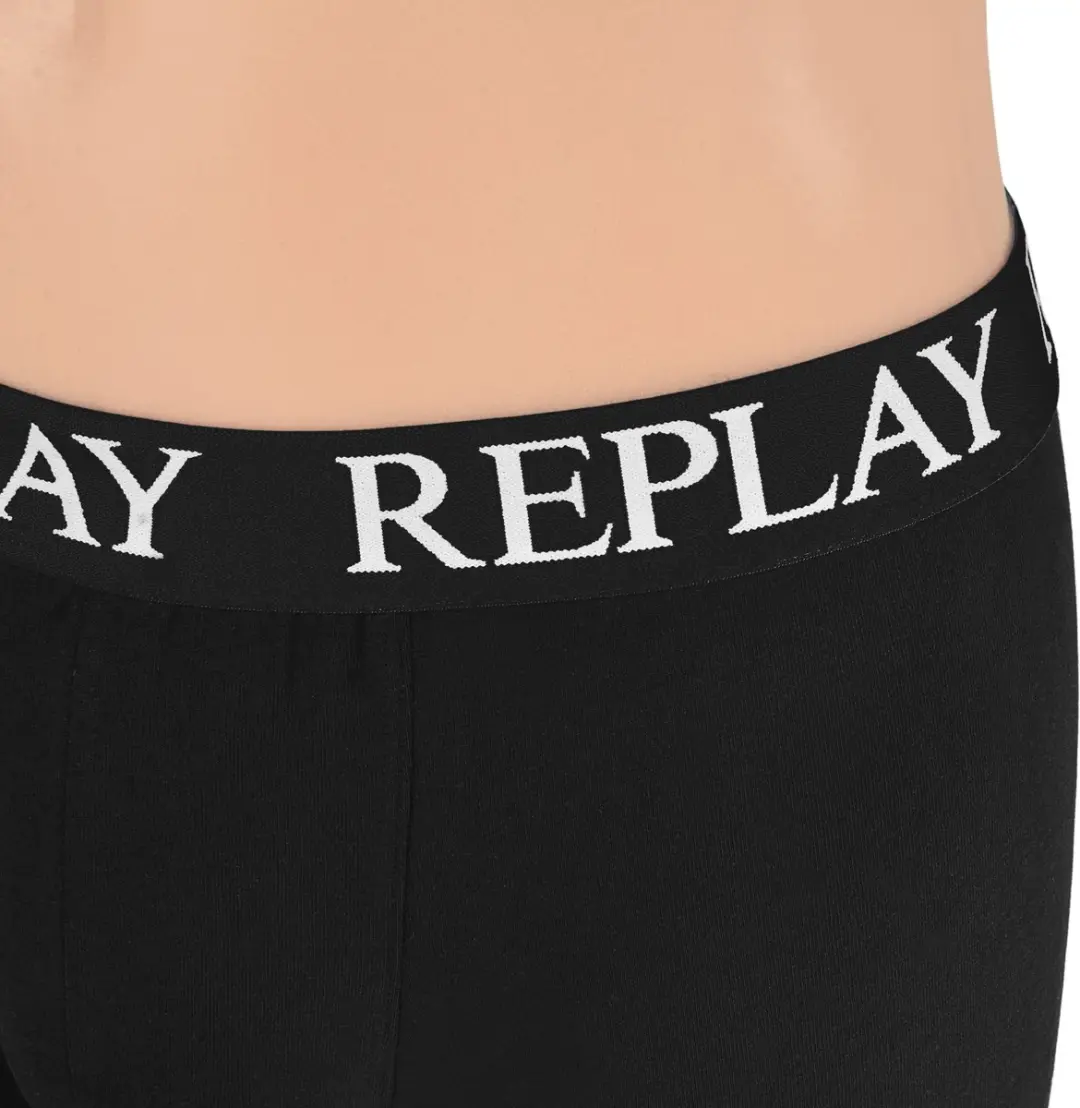 Replay Bokser Set XXL - 6 Stuks - Zwart