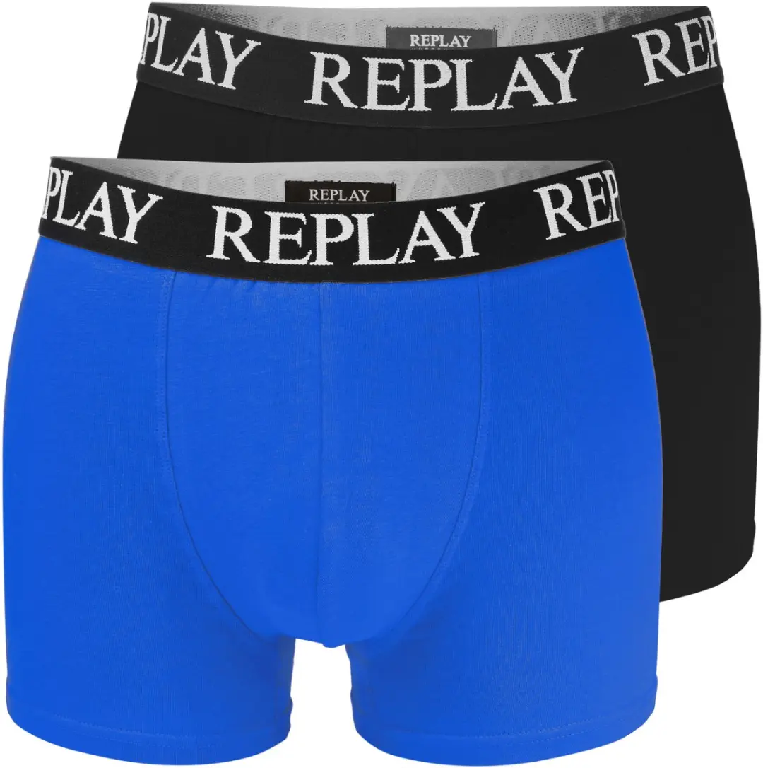 Replay Bokser Set XXL - 6 Stuks - Zwart