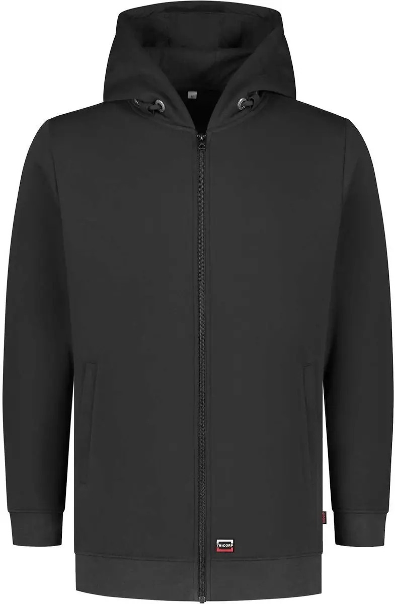 Tricorp Sweatvest met Capuchon - Maat L - Inkt