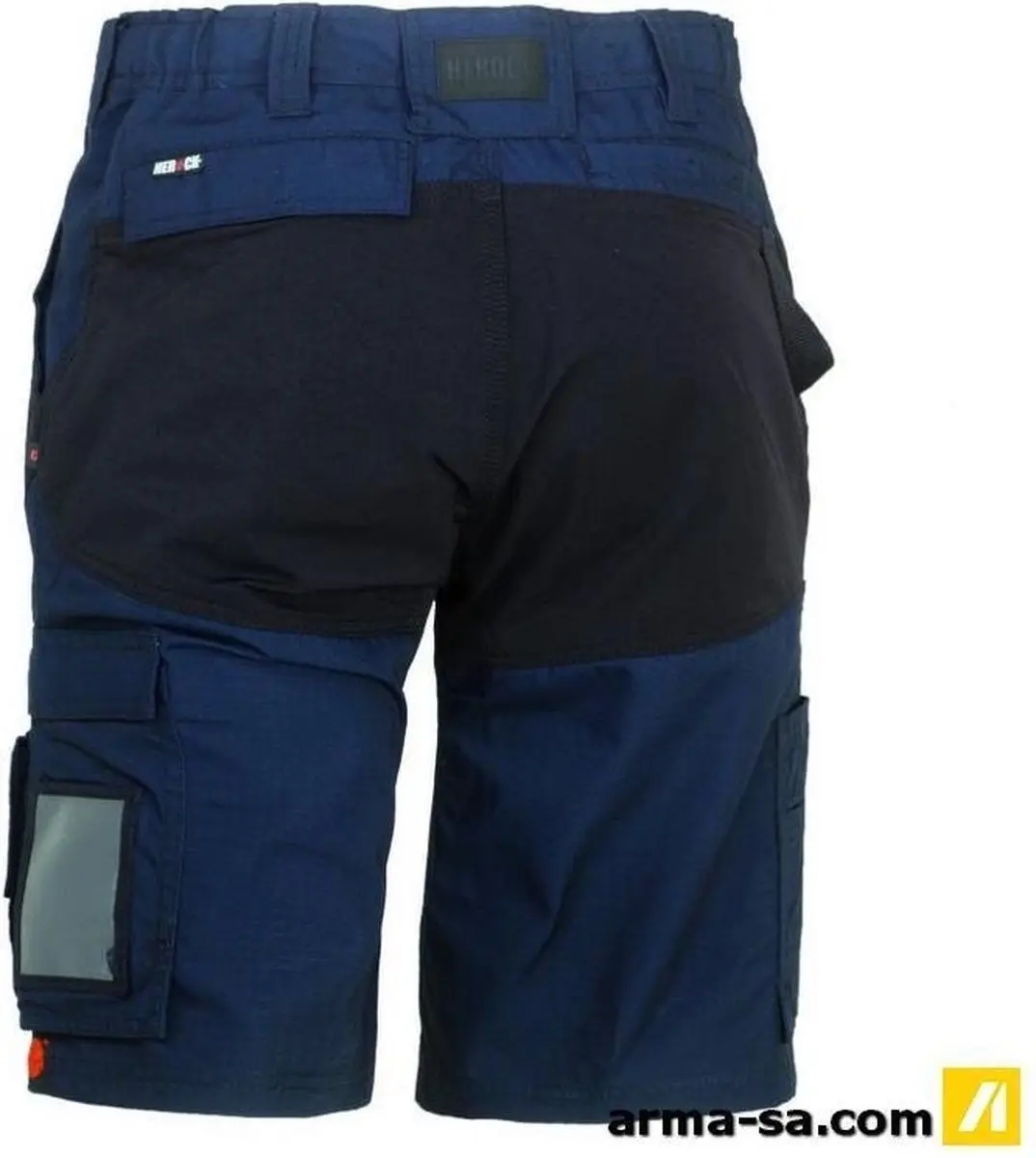 Herock HESPAR Bermuda Navy Blauw-Zwart