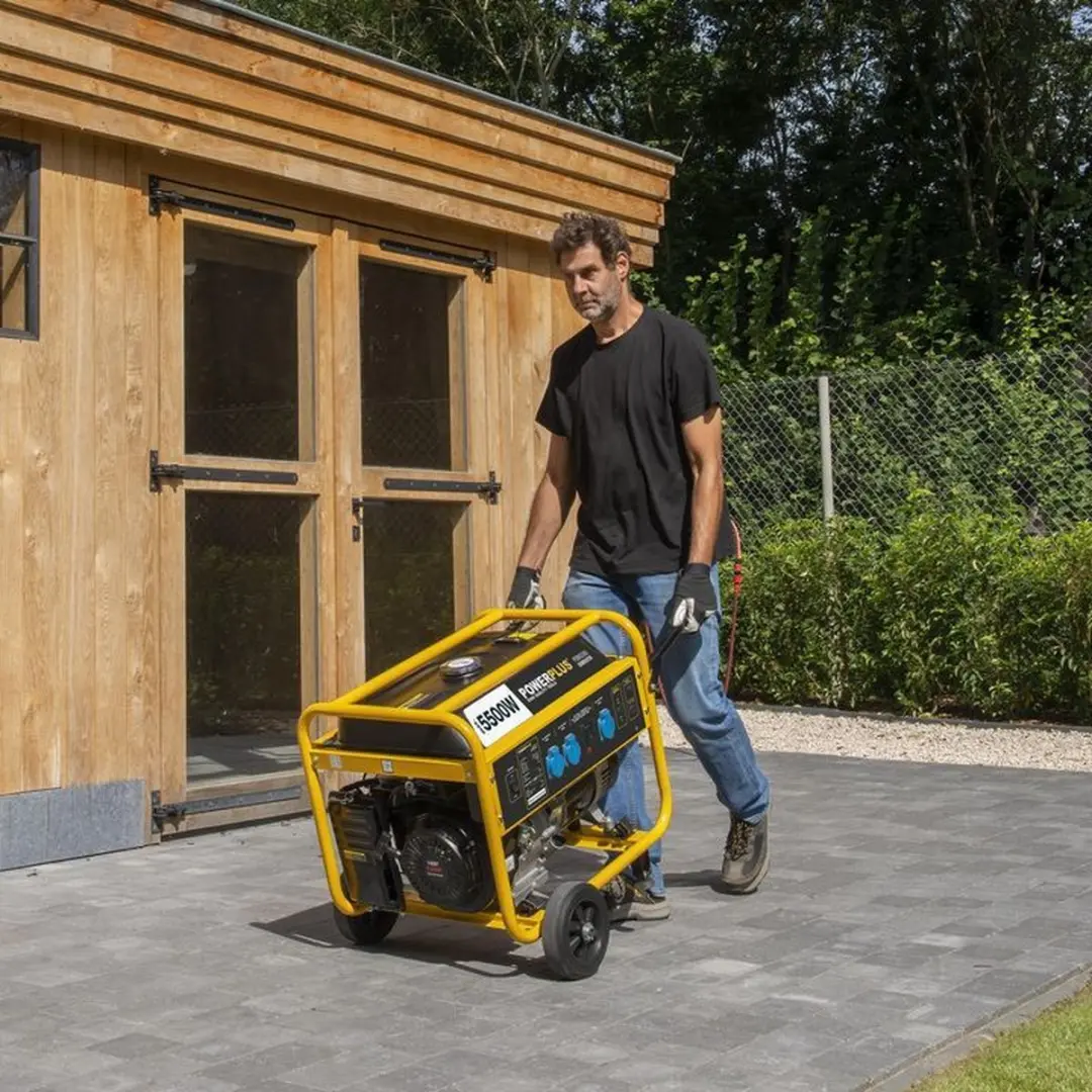 Powerplus POWX5160 Benzine Aggregaat 5500W