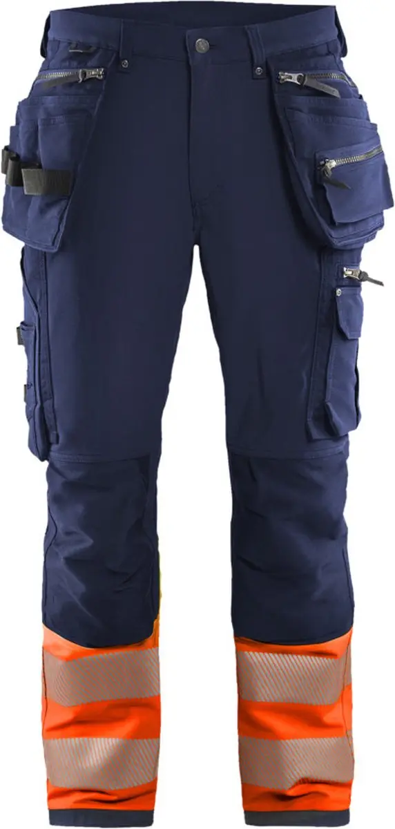 Blåkläder High Vis 4-Weg Stretch Werkbroek 100