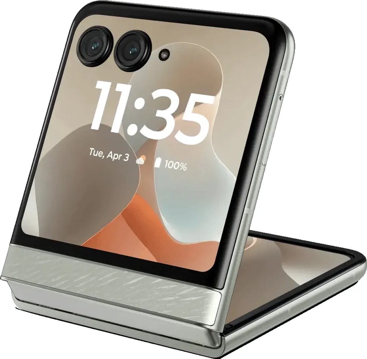 Motorola - razr 60 - 256GB - Pantone Lightest Sky