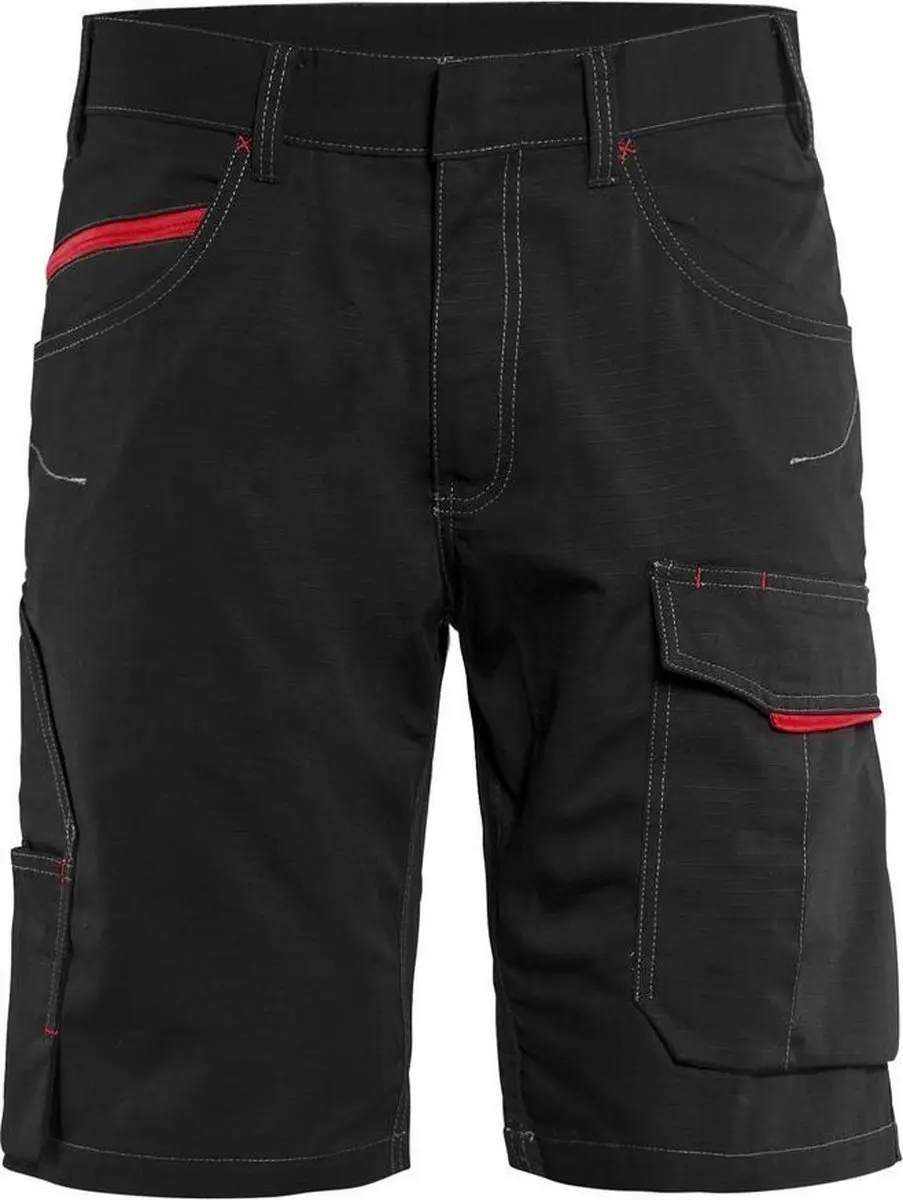 Blåkläder Service Short 1499-1330 - 44 Zwart/Rood