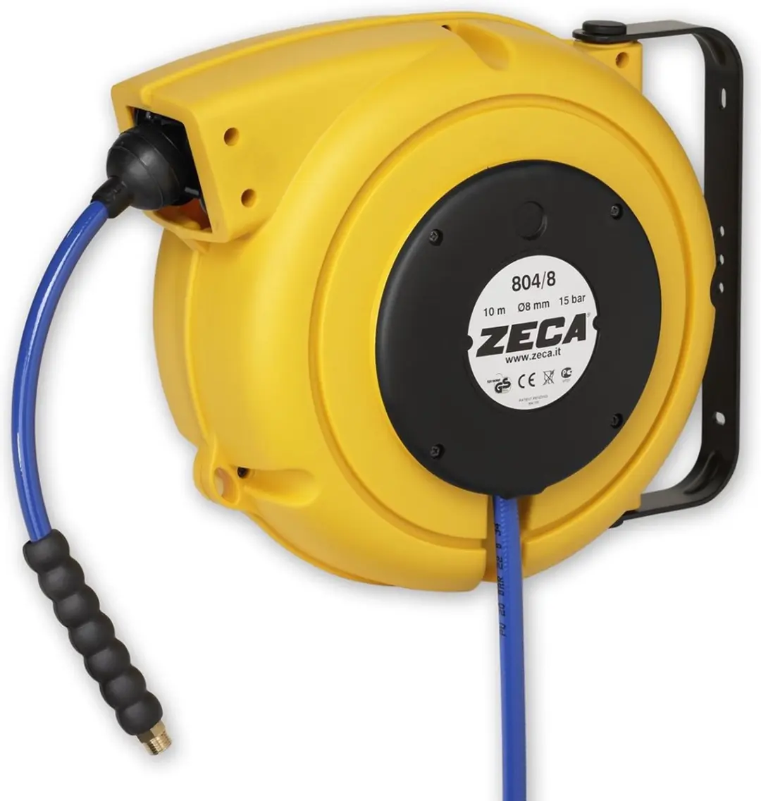 Zeca Slangveerhaspel 804/8 - 9m + 1m, Ø8mm