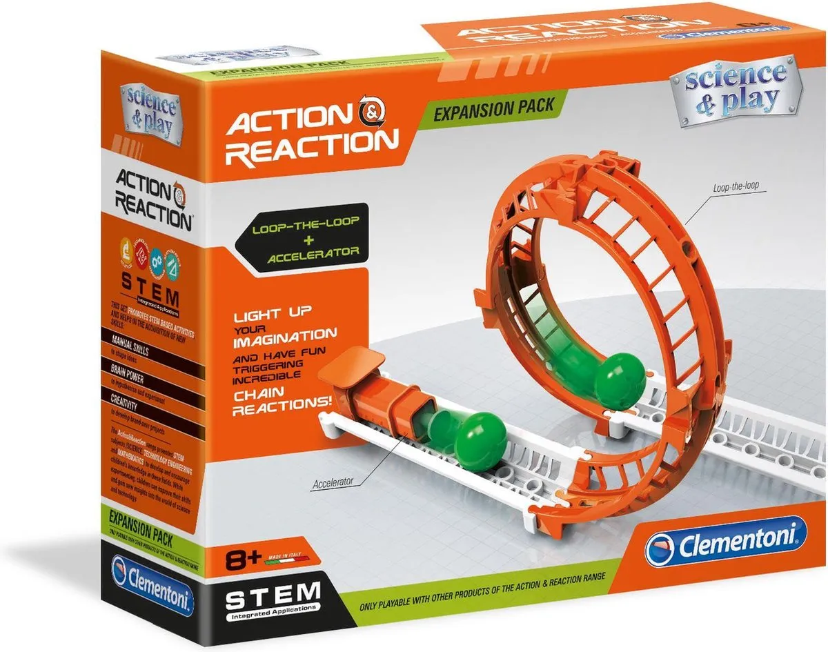 Clementoni Actie & Reactie Looping Uitbreidingsset