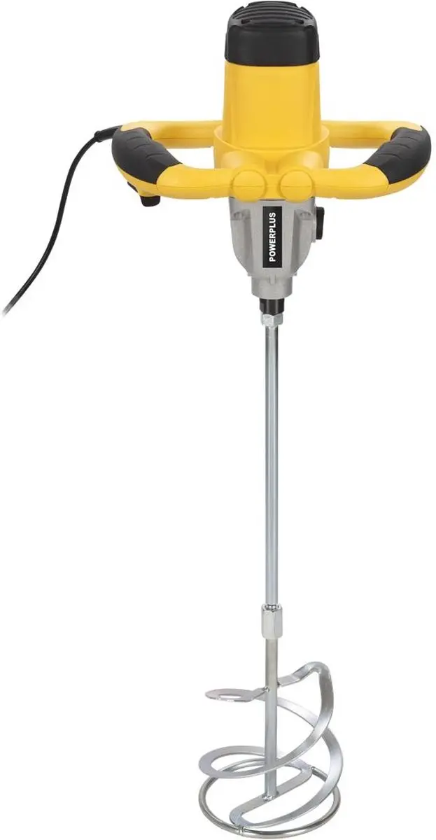 Powerplus POWX0842 Beton- en Verfmenger 1600W - Ø160mm