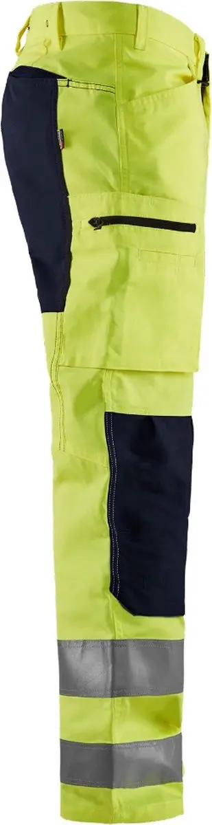 Blåkläder High Vis Broek 1585-1811 - Maat 54 - Geel/Zwart