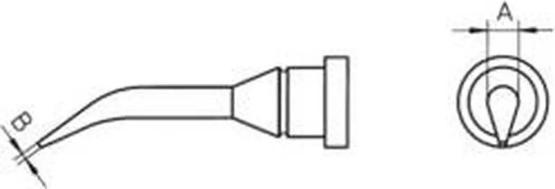 Weller LT-1SLX Soldeerpunt - 0.4mm - 22mm