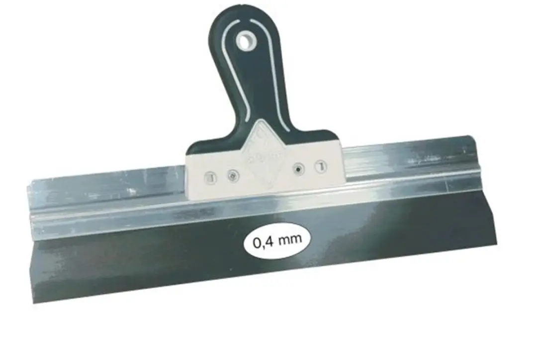 Super Prof Stucadoorstroffel 570mm RVS/Softgrip - Wit