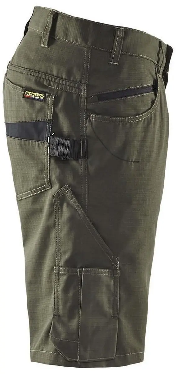 Blåkläder Service Short 1499-1330 - 54 Groen/Zwart