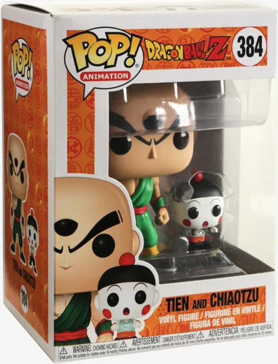 Funko POP! Dragon Ball Z Chiaotzu & Tien 32254 - Multi