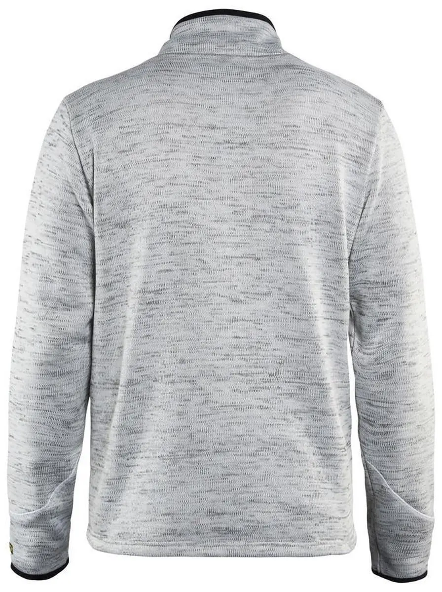 Blåkläder 4943-2117 Sweatshirt - Grijs melange/rood M