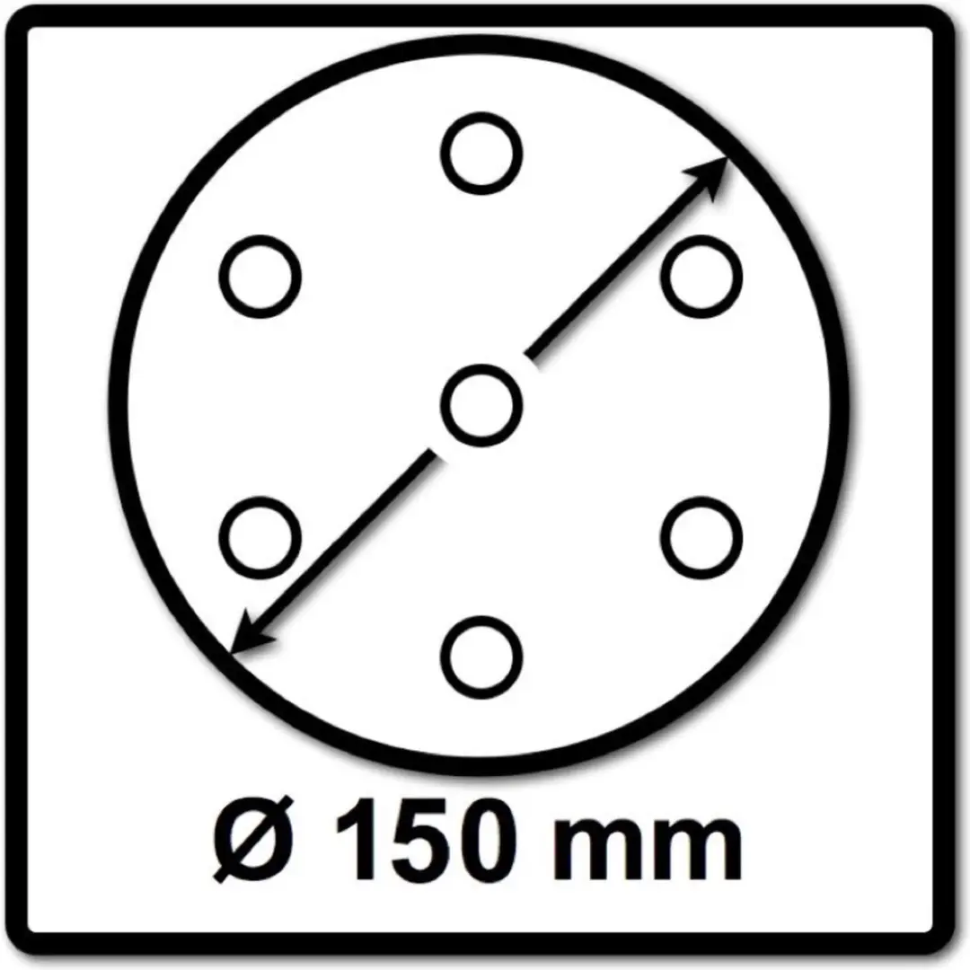 Mirka BaseCut Schuurpapier P220 150mm - 100 Stuks