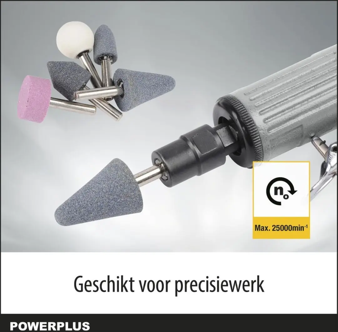 Powerplus POWAIR0021 Pneumatische Basisset - 5-delig