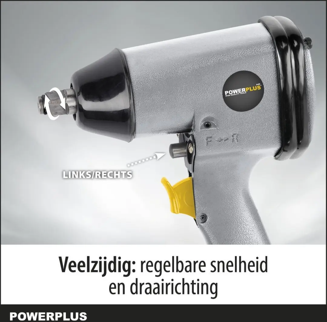 Powerplus POWAIR0021 Pneumatische Basisset - 5-delig